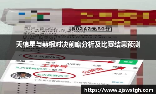 天狼星与赫根对决前瞻分析及比赛结果预测